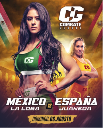 » COMBATE GLOBAL Announces a Five-Fight Card Featuring the Return of